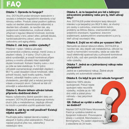 𝐆𝐞𝐧𝐚𝐲𝐮® metabolická nano mikrojehličková náplast 🧑‍⚕️ (Pouze jednou denně, viditelné výsledky již do 7 dnů!) ✅ Formule Berberin + Moringa, ideální při nadváze, nedokonalostech pokožky, diabetu, spánkové apnoe a kloubních potížích 💥💥