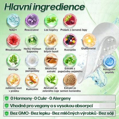 𝐆𝐞𝐧𝐚𝐲𝐮® metabolická nano mikrojehličková náplast 🧑‍⚕️ (Pouze jednou denně, viditelné výsledky již do 7 dnů!) ✅ Formule Berberin + Moringa, ideální při nadváze, nedokonalostech pokožky, diabetu, spánkové apnoe a kloubních potížích 💥💥