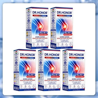 OFICIÁLNÍ E-SHOP | DR.HONOR® Mikrojehličkový roll-on 0,05 mm s rychlým účinkem pro úlevu od bolesti kloubů a kostí 🦴